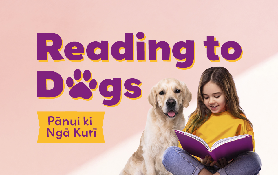 Reading To Dogs With QLDC Libraries