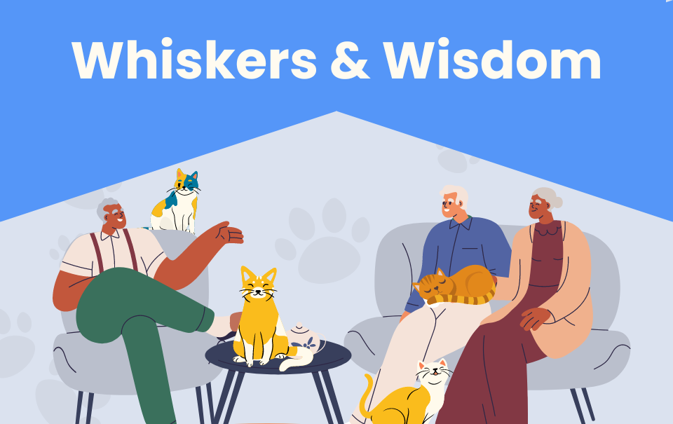 Whiskers And Wisdom Website Tile