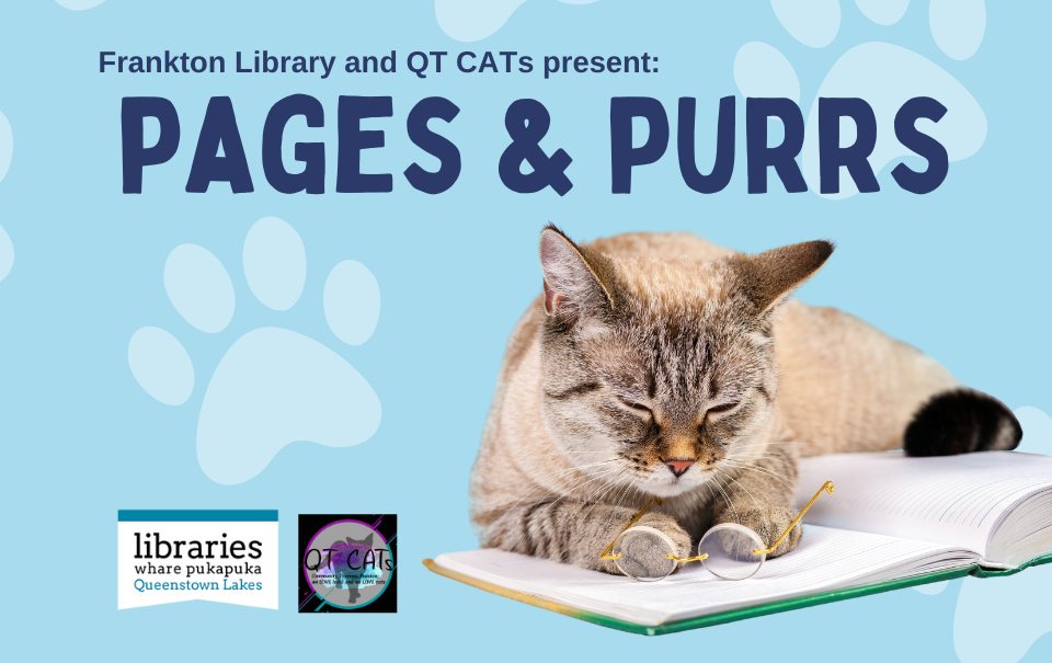 Pages & Purrs At Frankton Library