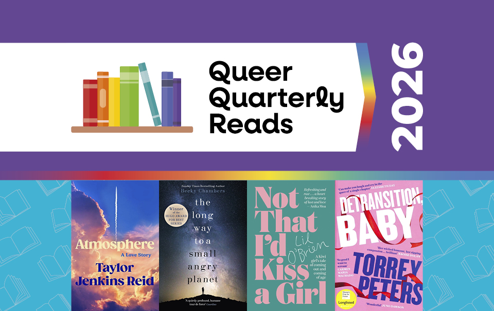 QLDC Libraries Queer Quarterly Reads Generic Website Tile