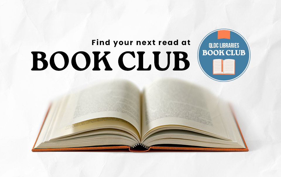QLDC Libraries Adult Library Book Club Website Tile Nov24